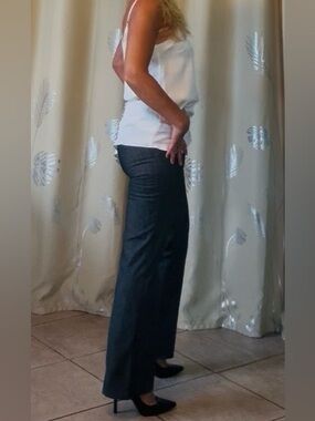 Lee Women’s Dark Gray Dress Pants Flex Motion